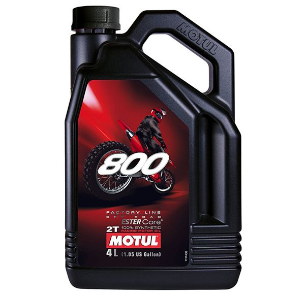 Motul 800 2T Oil - Full Synthetic - 4 Litre