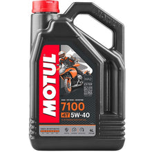 Load image into Gallery viewer, Motul 5W40 7100 Full Synthetic Oil - 4 LITRE