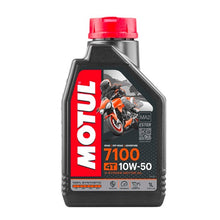 Load image into Gallery viewer, Motul 10W50 7100 Full Synthetic Oil - 1 LITRE