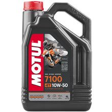 Load image into Gallery viewer, Motul 10W50 7100 Full Synthetic Oil - 4 LITRE