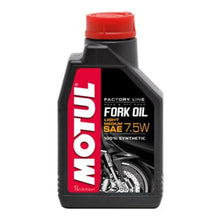 Load image into Gallery viewer, Motul 7.5W Fork Oil Factory Line Semi Synthetic 1 LITRE