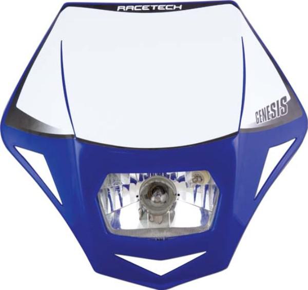 Rtech Genesis Headlight - Universal Street Legal - YZ Blue