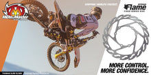 Load image into Gallery viewer, Moto Master Flame Brake Rotor - Honda CR CRF XR - Front