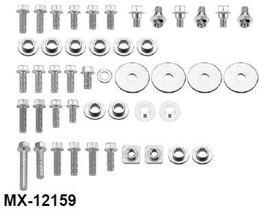 BODY PANEL FASTENER BOLT PACK PSYCHIC SUZUKI RM125 RM250 01-08