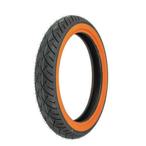 Metzeler 100/90-19 ME888 Cruiser Orange Wall Front Tyre - Bias TL 57H