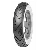 Mitas 350-10 MC-18 White Wall Sport Front/Rear Scooter Tyre - TL 51P