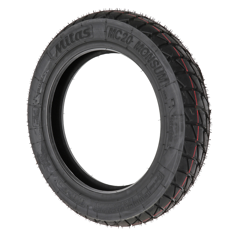 Mitas 120/70-10 MC-20 Front/Rear Scooter Tyre - TL 54L