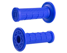 Load image into Gallery viewer, ODI 1/2 Waffle Mini MX Grips - Blue