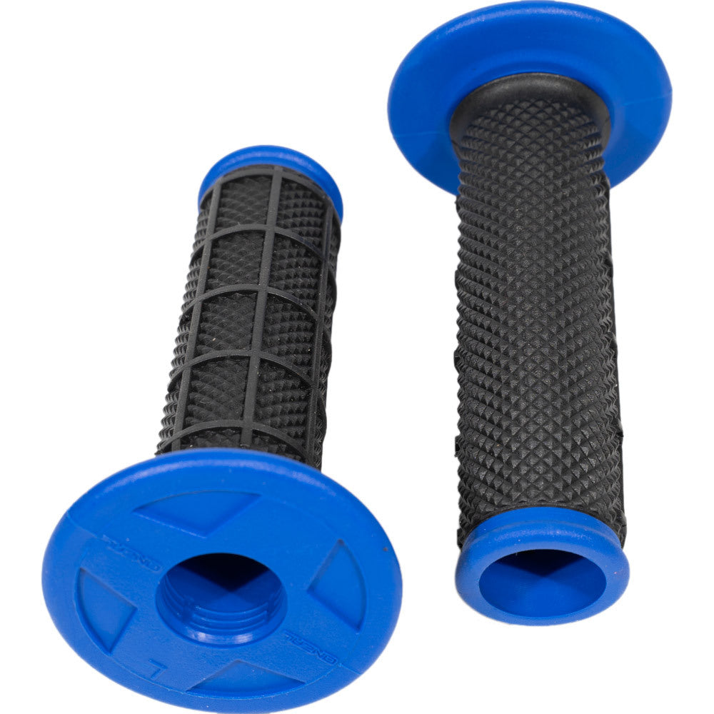 Oneal MX Pro Grips Half Waffle - Open End - Black/Blue
