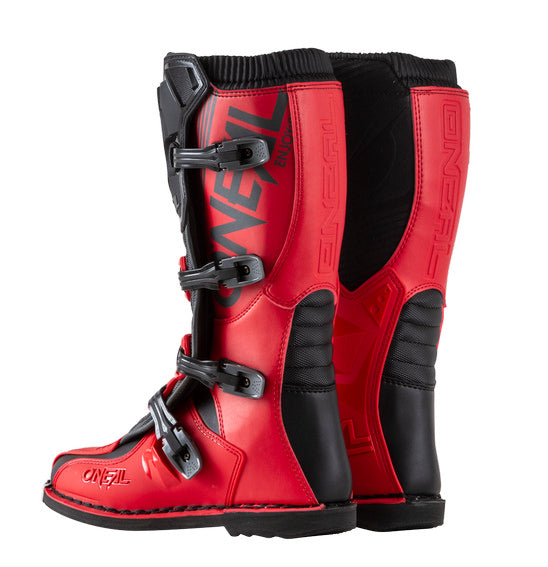 Oneal Adult Element MX Boots - Red