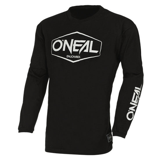 Oneal Adult Element Hexx Cotton Jersey - Black/White
