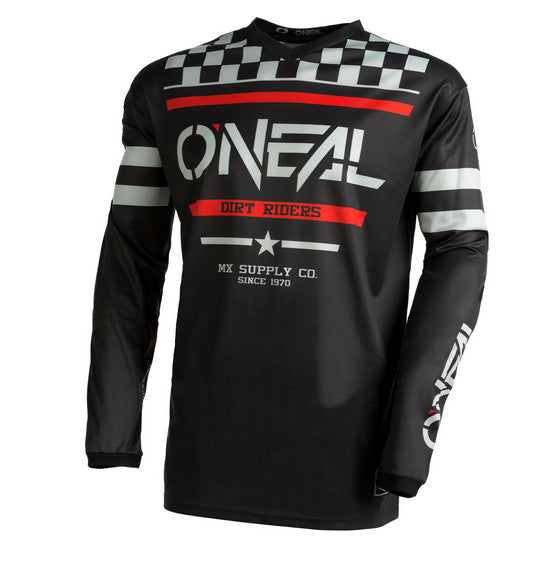 ONeal Youth ELEMENT Squadron Jersey - Black/Grey