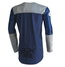 Load image into Gallery viewer, Oneal Adult MAYHEM Hexx MX Jersey - Blue/Grey