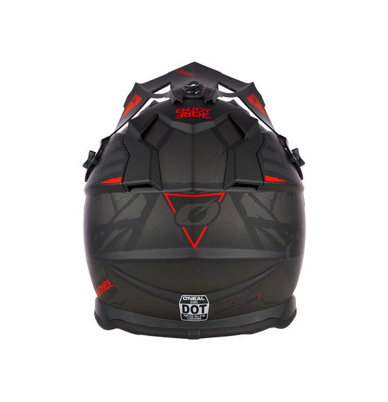 Oneal S2 Adult MX Helmet - Glitch Black Grey