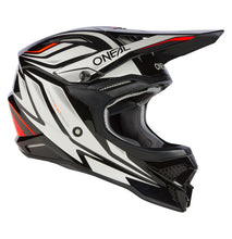 Load image into Gallery viewer, Oneal Adult 3 Series MX Helmet - Vertical Black White