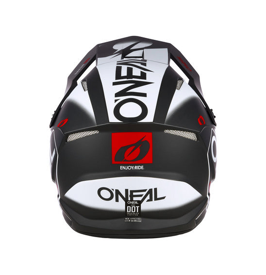Oneal Adult 3 Series MX Helmet - Hexx Black White
