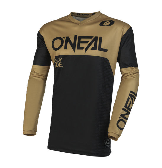 Oneal ELEMENT Racewear V.23 MX Jersey - Black/Sand