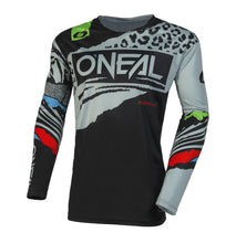 Load image into Gallery viewer, Oneal MAYHEM Adult Wild V.23 MX Jersey - Black/Grey