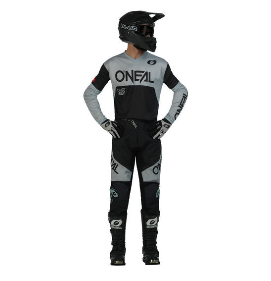 Oneal ELEMENT Racewear V.23 MX Jersey - Black/Grey