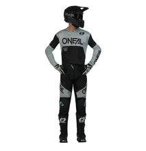 Load image into Gallery viewer, Oneal ELEMENT Racewear V.23 MX Jersey - Black/Grey