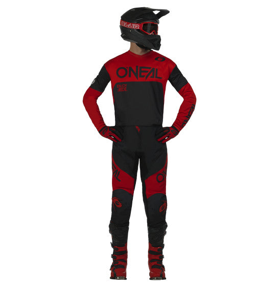 Oneal ELEMENT Racewear V.23 MX Jersey - Black/Red