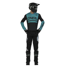 Load image into Gallery viewer, Oneal ELEMENT Threat Air V.23 MX Jersey - Black/Teal