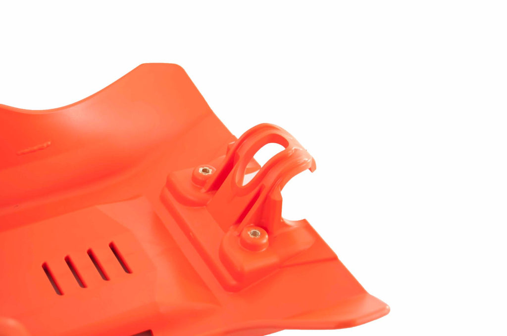 Rtech Plastic Skid Plate Orange - HUSQVARNA FC450 KTM 450SXF 450XCF 19-20