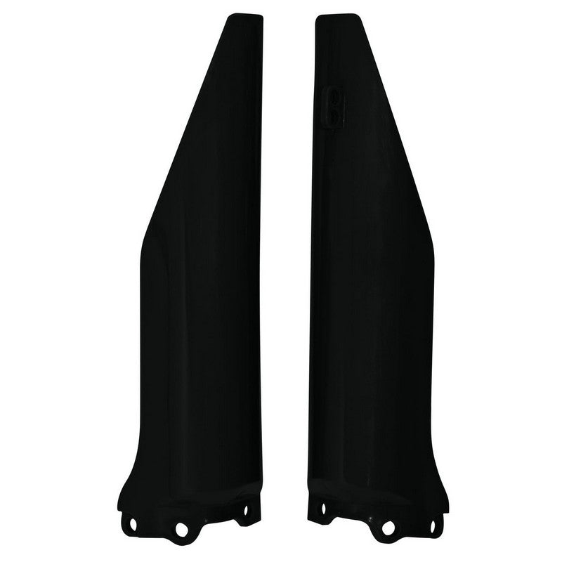 Rtech Fork Guards - Kawasaki KX125-250 04-06 KX250F RMZ250 04-05 - Black