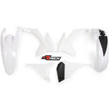 Rtech Plastic Kit - KTM 125-500 EXC EXCF 12-13 - White