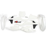 Rtech Plastic Kit - KTM 125-450 SX XCW SXF XCF - White