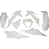 Rtech Plastic Kit - KTM 150-500 EXC EXCF XC 20-23 - White