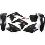 Rtech Plastic Kit - Suzuki RMZ450 08-17 - Black
