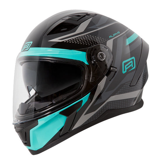 Rjays Apex III Helmet - Ignite - Black Aqua