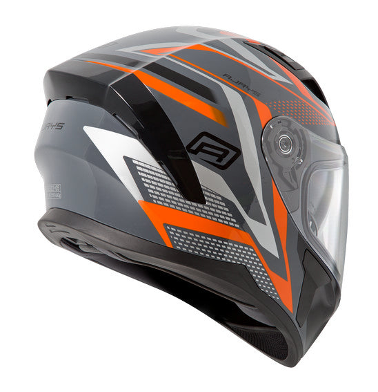 Rjays Apex III Helmet - Ignite - Grey Orange