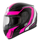 RJAYS GRID Helmet - Gloss Black/Pink