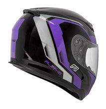 Load image into Gallery viewer, RJAYS GRID Helmet - Gloss Black/Purple