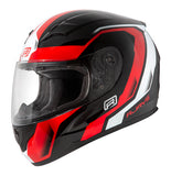 RJAYS GRID Helmet - Gloss Black/Red