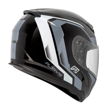 Load image into Gallery viewer, RJAYS GRID Helmet - Gloss Black/White