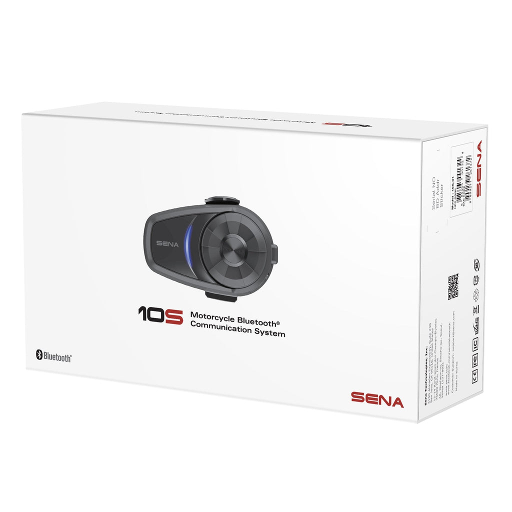 Sena 10S Bluetooth Intercom System - Single
