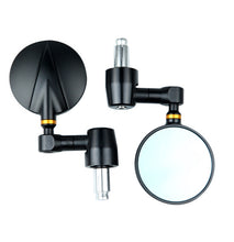 Load image into Gallery viewer, Tarmac Stealth Bar End Mirrors - Black