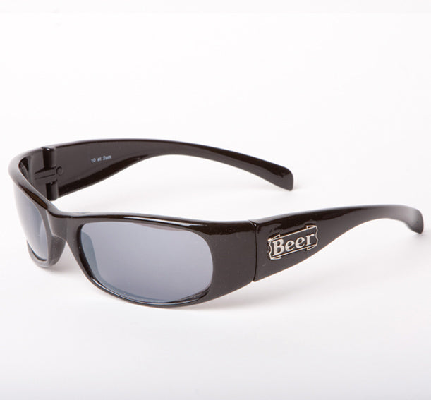 Beer Optics "Ten At Two" Sunglasses - BLACK/GREY