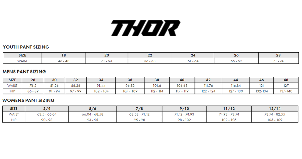 Thor Youth Sector MX Pants - Minimal Navy - S22