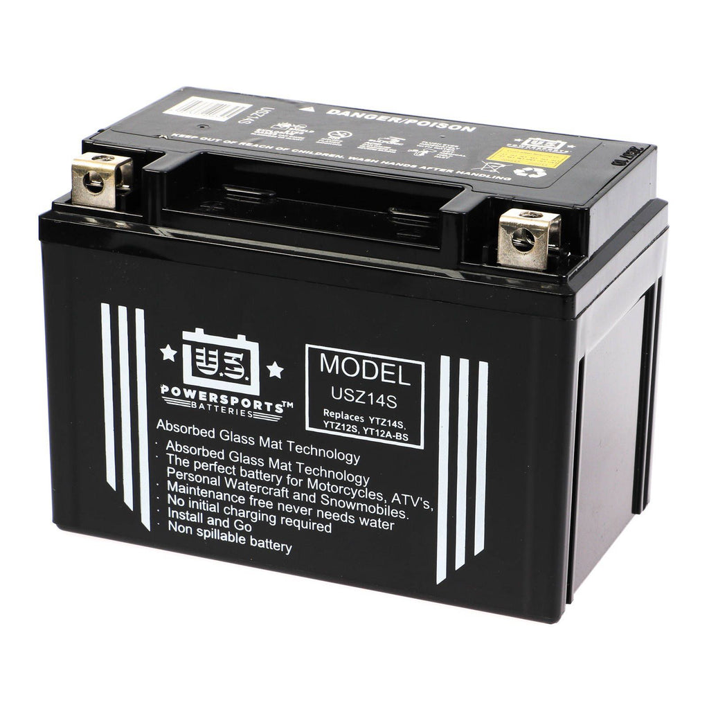 USPS : US14S - YTZ14S : AGM Motorcycle Battery