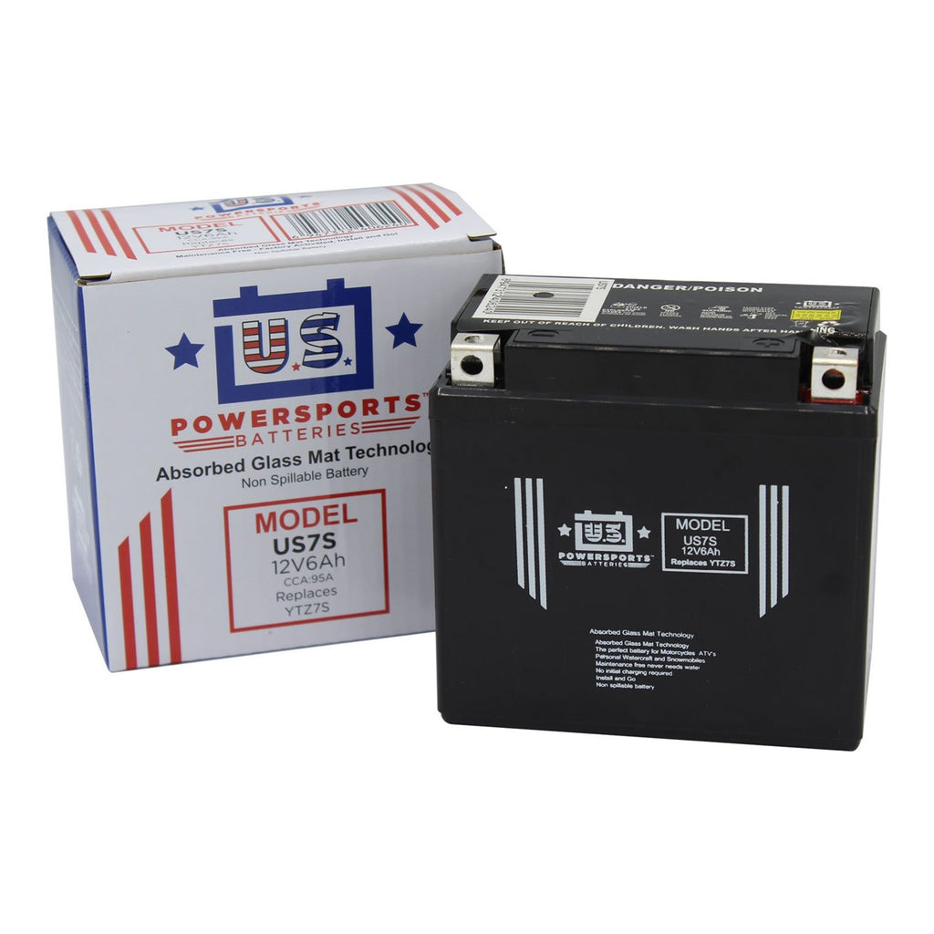 USPS : US7S - YTX5LBS : AGM Motorcycle Battery