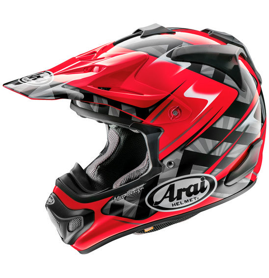 Arai EC VX-PRO 4 Helmet - Scoop Black/Red