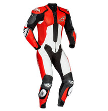 Load image into Gallery viewer, Ixon Vendetta Evo 1 Piece Race Suit - Black/Red/White