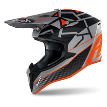 Load image into Gallery viewer, Airoh : Youth Small : Wraap MX Helmet : Mood Orange