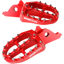 Load image into Gallery viewer, Zeta Alloy Foot Pegs - Honda CRF150 250 450 - Red
