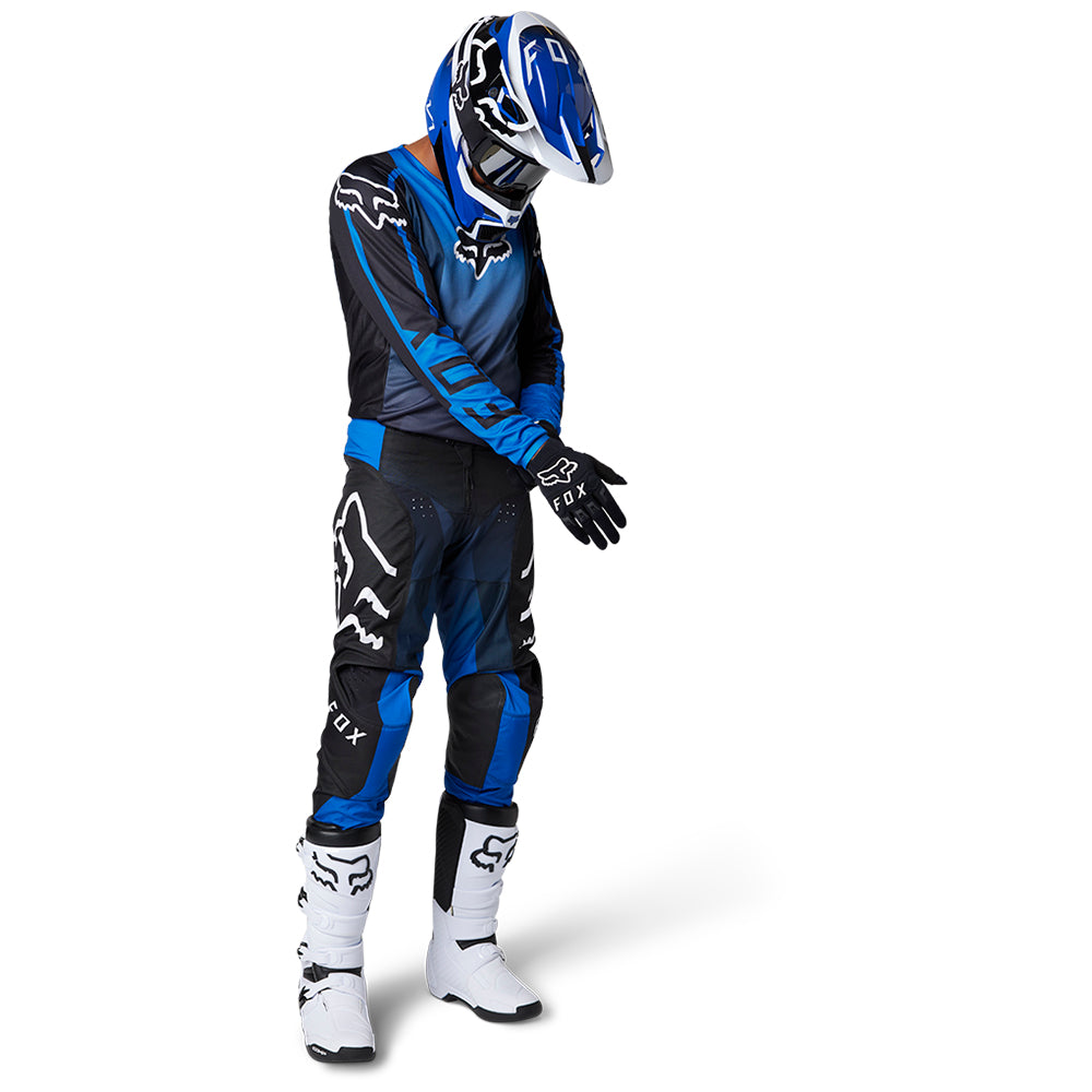 Blue best sale motocross gear