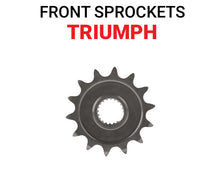 Load image into Gallery viewer, Front-sprockets-Triumph